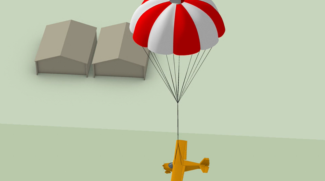 ETUDE DE SECURITE SUR L'ACTIVATION DES PARACHUTES DE SECOURS